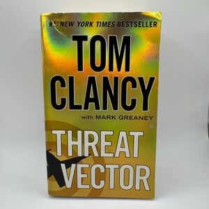 Tom Clancy Threat Vector Berkley Novel Hardcover Book
